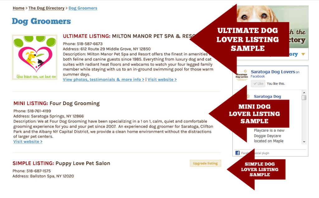 Smart, Affordable Advertising On Saratoga Dog Lovers!