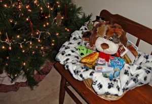Saratoga Dog Lovers Holiday Gift Basket - 12 Dogs of Christmas Contest